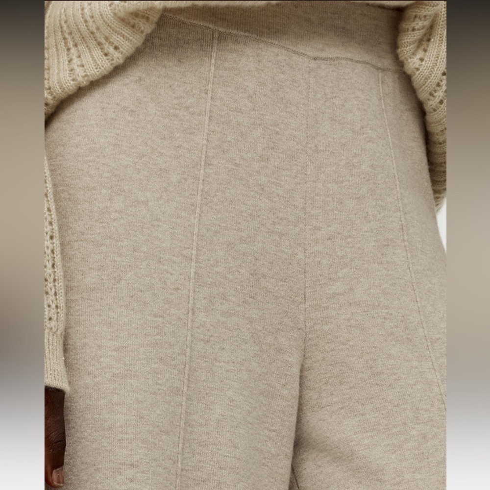 GOELIA Machine Washable Wool Wide Leg Women Pants Size Small - Picture 5 of 10